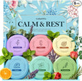 6 Pack Shower Steamers Aromatherapy, Stocking Stuffers for Women Men, Birthday Gifts for Her, Christmas White Elephant Gifts for Mom Adults Teen, Relaxation Self Care Natural Essential Oil