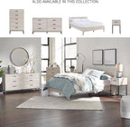 Signature Design by Ashley Socalle 6 Drawer 59" Dresser, Beige