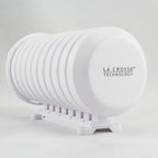 La Crosse Technology Atomic Projection Alarm Clock with Temperature and Sensor Protection Shield