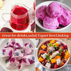 iGAOZM Dried Dragon Fruit Chips,8.8oz/250g,Dehydrated Dragon Fruit Slices,No Sugar added,Soft and Chewy Bulk Dehydrated Dragon Pieces Snacks for Cocktails,Snacks,Garnishing, Baking