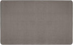 House, Home and More Skid-Resistant Carpet Indoor Area Rug Floor Mat - Gray - 5 Ft X 8 Ft - Non Slip Rubber Backing, Stain Resistant, Dog Friendly, Living Room Bedroom Kitchen Entryway