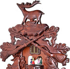 Kendal Cuckoo Clock Large Vintage Deer Handcrafted Wood Cuckoo Clock MX226C