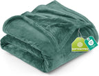 Utopia Bedding Fleece Blanket King Size Celadon 300GSM Luxury Fuzzy Soft Anti-Static Microfiber Bed Blanket (90x102 Inch)