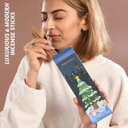 Folkulture Incense Sticks (75 Sticks) |8" Premium Myrrh Incense Sticks for Meditation, Aromatherapy,Relaxation Gifts | No Charcoal,Organic, Non Toxic, 45 Mins, Long Burning Insence-Sticks
