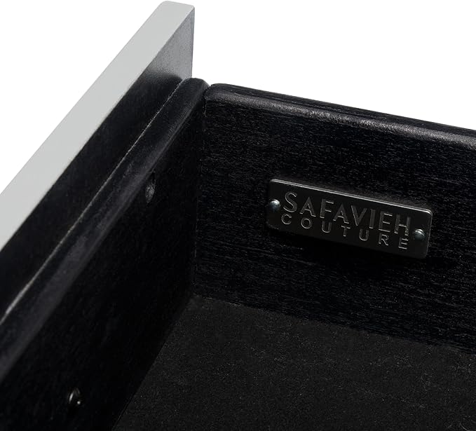 SAFAVIEH Couture Collection - Zack Grey 6-Drawer Wood Dresser with Silver Accents, Modern Storage Chest (DUP1004J)