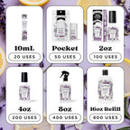 Poo-Pourri Before-You-Go 8oz Air & Toilet Freshener Lavender Vanilla Spray – Instantly Works to Trap Bathroom Odor – Plant Based Ingredients & Essential Oils – with Lavender, Vanilla & Citrus
