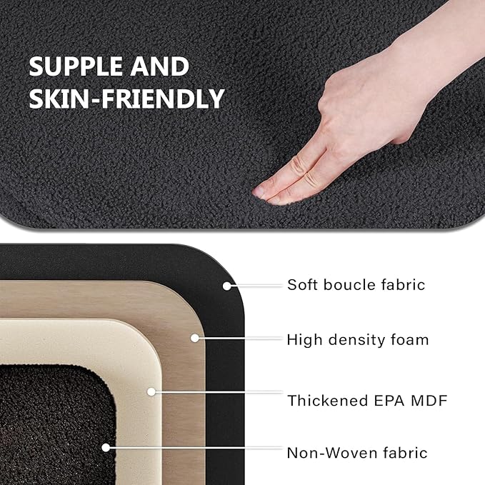 43.3 Inches Collapsible Ottoman with Storage, Bench with Storage Ottoman for Living Room, Bedroom & Entryway-Black