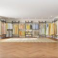 Timate U4 U Shape Garment Rack Heavy Duty Clothes Rack for Hanging Clothes, Expandable Industrial Pipe Clothing Rack Wall Mounted Closet Extra Large Closet Rack Walk in Closet System, Closet Kit Black