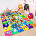 Baby Play Mat for Floor, ABC Kids Play Mat, Forest Animals Kids Rugs for Girls and Boys Playroom, Foldable Rug for Baby Toddler Infants Crawling Playing (Green, 78.7X59 INCH)