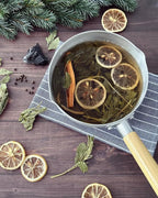 Spring Potpourri Simmering, Simmer Pot Mix Dried Lemon Slices, Rosemary, Peppercorn, Palo Santo, Black Obsidian - Stovetop Potpourri Hostess Gift(Ultimate Energy Cleanse)
