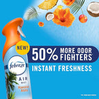 Febreze Air Mist, Air Freshener Spray, Odor Fighting Room Spray, Deodorizer for Home Bathroom Kitchen Office Apartment Dorm Room Classroom, Unstopables Fresh Scent, 8.1oz (Pack of 3)