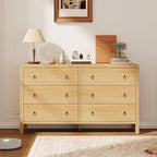 GarveeHome 6 Drawer Dresser for Bedroom, Chest of Drawers, Closet Dresser Storage Cabinet Organizer for Bedroom, Living Room, Hallway & Office
