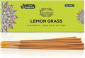 Raajsee Incense Sticks Lemon Grass 100 gm Pack-100% Pure Organic Natural Hand Rolled Free from Chemicals-Perfect for Church, Aromatherapy,Relaxation,Meditation,Positivity & Sensual Therapy