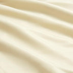 Amazon Basics Lightweight Microfiber 3-Piece Duvet Cover Set, Beige, Solid, Full/Queen