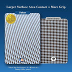 Veken Runner Rug Pad Gripper for Hardwood Floors, Non Slip 2x8 Ft Grey Blue Rug Pads for Area Rugs, Thick Rug Grippers for Tile Floors, Under Carpet Anti Skid Mat, Keep Your Rugs Safe and in Place