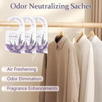 14 PCS Lavender Sachets Bags for Drawers and Closets, Long Lasting Scented Sachets Air Fresheners, Natural Odor Eliminator, Home Fragrance for Wardrobe, Shoe Cabinet, Car & Bathroom Potpourri Bag