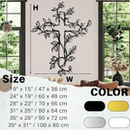 Hotuijxca Cross Metal Wall Art, Tree of Life Crosses Metal Wall Decor, Christianity Wall Art for Living Room, Bedroom(Silver,47" x 38" / 120 x 97 cm)