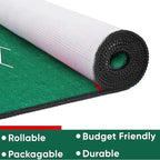 KIDCARPET.COM Baseball Stadium Decorative Classroom Rug | Modern Accent Carpet for Preschool Reading Corner Decor, 6' x 8'6"