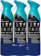 Febreze Air Mist, Air Freshener Spray, Odor Fighting Room Spray, Deodorizer for Home Bathroom Kitchen Office Apartment Dorm Room Classroom, Unstopables Fresh Scent, 8.1oz (Pack of 3)