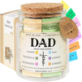 Bible Verse Jar for Daughter – 92 Color-Coded Scriptures of Encouragement, Birthday & Christmas Gift, Christian Keepsake, Daughter-in-Law Gift (Bible Jar For Dad)