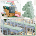 Newwiee 12 Pcs Fleece Throw Blankets Bulk 50'' x 60'' Oeko-tex Standard 100 Certified Spring Outdoor Wedding Guest Blankets Lightweight for Sleepover Donation Lap Pet Sofa Home (Mint Green)
