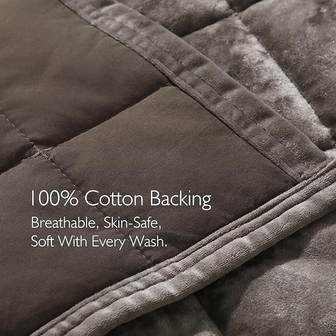 KASENTEX Greek Velvet Queen Quilt Set, 3× Softer Luxe Sheen, 100% Cotton Backing, 150GSM Down-Alternative Fill, Expanded 98×98" Coverage for Fuller Side Drape (1 Quilt + 2 Pillow Shams), Fossil