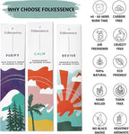 Folkulture Incense Sticks (120 Sticks) | Set of 6 Premium Incense For Calm, Aromatherapy, Daily Use| No Charcoal,Organic, Non Toxic, 45 Mins, Long Burning Lavender, Patchouli,Sandalwood Insence-Sticks
