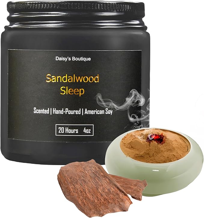 3 Pack Scented Candles for Home Aromatherapy Candle Gift Set Soy Wax Long Lasting Gift Birthday Mother's Thanksgiving Day Present (Black Jar (Sandalwood + Woody Blush + BlackCedarJuniper))
