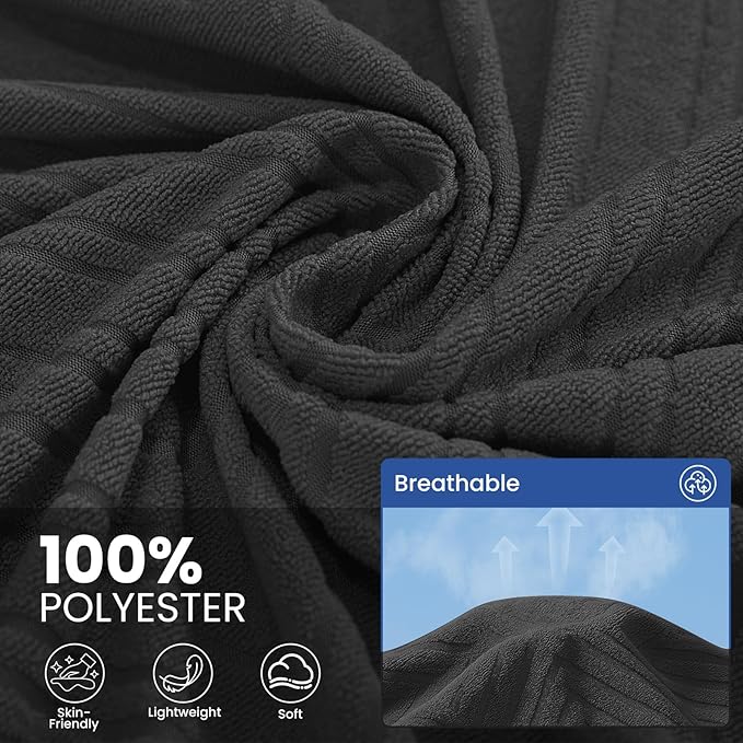 Couch Cover for Dogs, 78"x150", Washable Sofa Covers for 3 Cushion Couch, Couch Covers for Sectional Sofa L Shape, Soft Pet Couch Cover, Sofa Slipcovers Living Room, Dark Grey