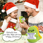OCCdesign Mini Dad Gifts for Christmas Funny Gifts for Dad from Daughter Son RAWR I Love You Daddy Cute Handmade Crochet Small Dinosaur for Daddy New Bonus Step Dads Father in Law