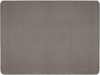 House, Home and More Skid-Resistant Carpet Indoor Area Rug Floor Mat - Gray - 6 Ft X 8 Ft - Non Slip Rubber Backing, Stain Resistant, Dog Friendly, Living Room Bedroom Kitchen Entryway