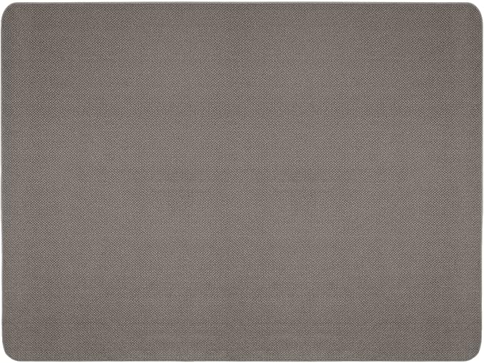House, Home and More Skid-Resistant Carpet Indoor Area Rug Floor Mat - Gray - 6 Ft X 8 Ft - Non Slip Rubber Backing, Stain Resistant, Dog Friendly, Living Room Bedroom Kitchen Entryway