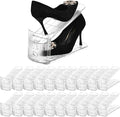 Shoe Slots Organizer，20 Pack Clear Shoe Stackers for a Pair of Shoes,Adjustable Shoe Rack with Three Levels，Shoe Storage Shoe Space Saver