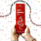 Peru Dragons Blood Incense Sticks - (80 Scented Sticks) Charcoal Free, Made from Upcycled Flowers | Sweet, Spicy & Ambery Notes | Protection Incense Sticks for Bad Energy Cleansing (Sangre de Grado)