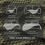 EVERGRACEHOME Chunky Chenille Knit Throw Blanket for Couch, Soft Luxurious Moss Stitch Blankets for Bed, Cozy Decorative Farmhouse Knitted Throws for Sofa, Olive Green, 60" x 80"