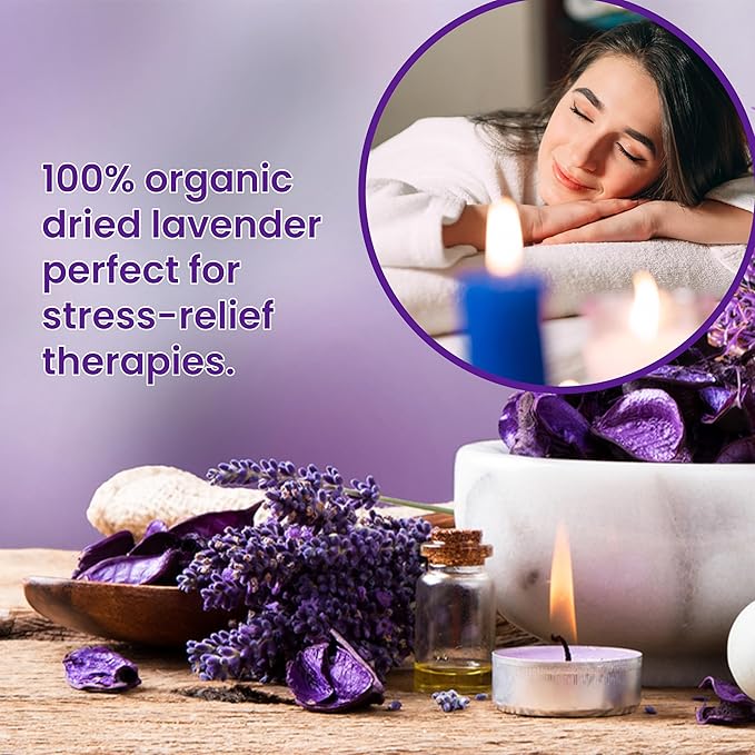 28 Pack Organic Lavender Sachet Bags for Drawers and Closets - Natural Fresh Dried Lavender French Potpourri Bags for Clothes Storage - Scented Sachets for Drawers, Wardrobes, Cars & Home
