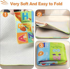 ABC Alphabet Rugs for Kids Toddler, Baby Play Mat for Floor, ABC Carpet for Playroom, Alphabet, Numbers, and Shapes Activity Educational Non Slip Floor Mats for Children Bedroom (40"x60")