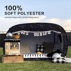 Bed Tent Full Bed Canopy Portable Dream Tent for Adult Indoor Sleeping Tents with 2 Doors Breathable Private Space Tents, Starry Constellation
