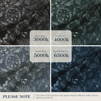 Lahome Black Area Rug for Living Room 8x10,Boho Washable Thin Carpets for Office Decor,Vintage Rubber Backed Non Slip Rug for Bedroom Dorm Apartment Hardwood Floors
