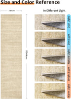 Art&Tuft Non-Slip Runner Rug - 2x8 Runner Rug Washable Low-Pile Rugs Runners, Soft Distressed Carpet Runner for Bedroom Bathroom Kitchen Laundry Living Room, Brown