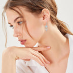 Dream Catcher Earrings for Women 925 Sterling Silver Western Earrings Dream Catcher Dangle Cowgirl Earrings Bohe Jewelry Gifts for Women