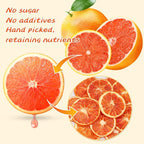 iGAOZM Dried Blood Orange Slices,3.52oz/100g,Dehydrated Blood Orange 21+ Slices for Cocktails,No Sugar Added,Natural Dried Citrus Slices for Tea,Baking,Cakes Decoration,Crafts