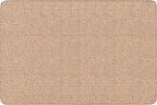 House, Home and More Skid-Resistant Carpet Indoor Area Rug Floor Mat - Praline Brown - 6 Ft X 9 Ft - Non Slip Rubber Backing, Stain Resistant, Dog Friendly, Living Room Bedroom Kitchen Entryway