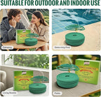 Citronella Incense coils, Made from Natural Plants, Suitable for Outdoor, Living Room, Terrace use (24 coils and 1 Coil Holders)
