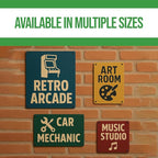 Custom Metal Posters by BCB for Indoor Use | Personalized Metal Wall Art & Photo Prints | Vintage Signs, Metallica Poster, Wall & Bedroom Decor | Multiple Sizes | Made in USA