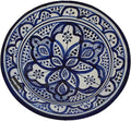 Ceramic Plates Moroccan Handmade Serving, Wall Hanging, Exquisite Colors Decorative Large 12 inches Diameter