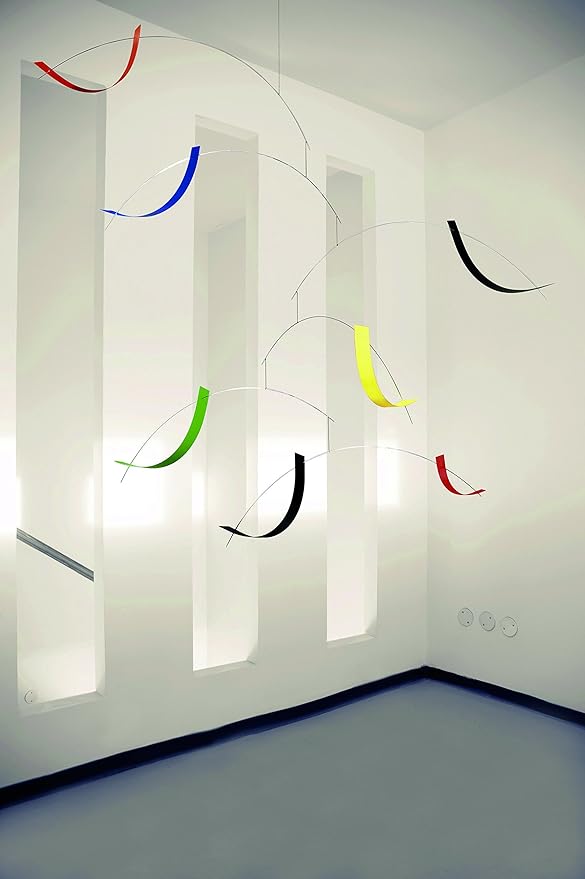 Breeze Hanging Mobile - 30 Inches Plastic - Handmade in Denmark by Flensted