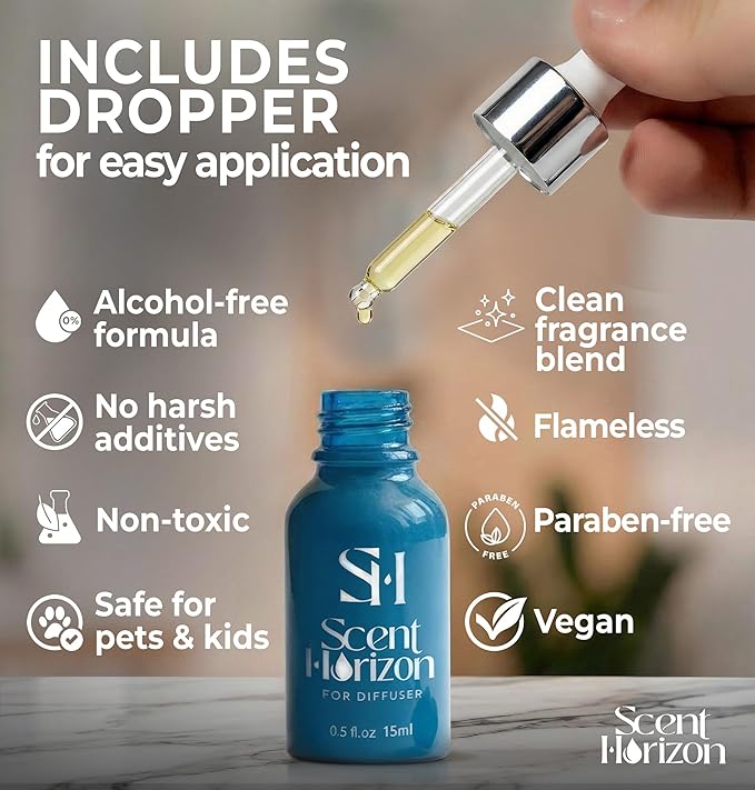 Lavender No.1011 Hotel Diffuser Oil Refill, 0.5 Fl oz | 15ml, Luxury Home Scent Fragrance Oil for Diffuser Ultrasonic and Waterless Diffuser Oil and Crafting, Long-Lasting Aroma