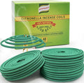 Citronella Incense coils, Made from Natural Plants, Suitable for Outdoor, Living Room, Terrace use (48 coils and Coil Holders)
