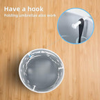 Umbrella Stand Rack for Entryway, Freestanding Round Metal Umbrella Holder, Rain Collection Umbrella Organizer Bin for for Can Walking Stick, Home Office Decor, Hold 4-5 Umbrellas